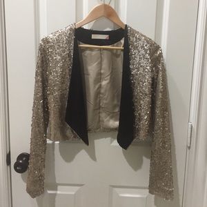 Sequin jacket